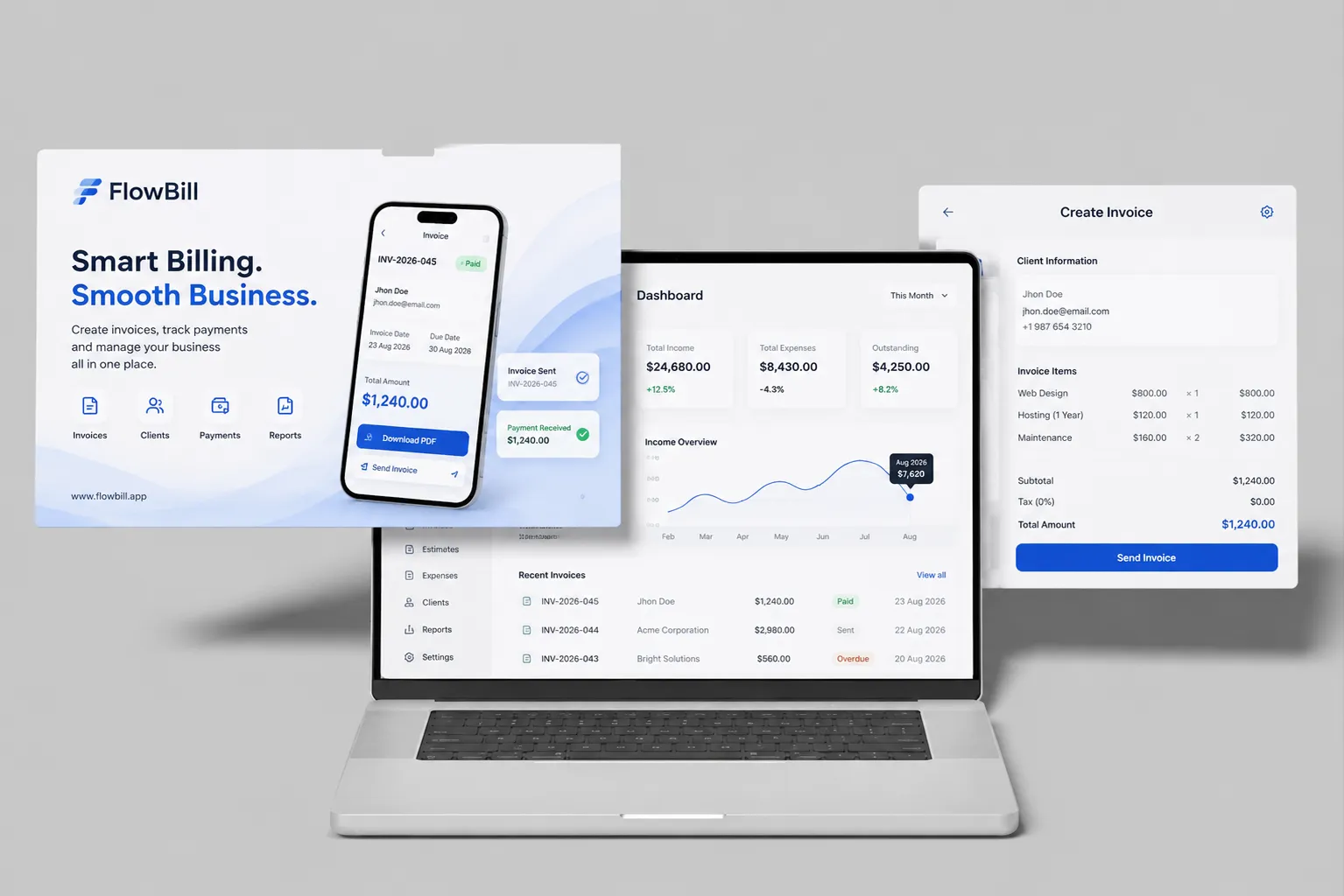 Billing App preview