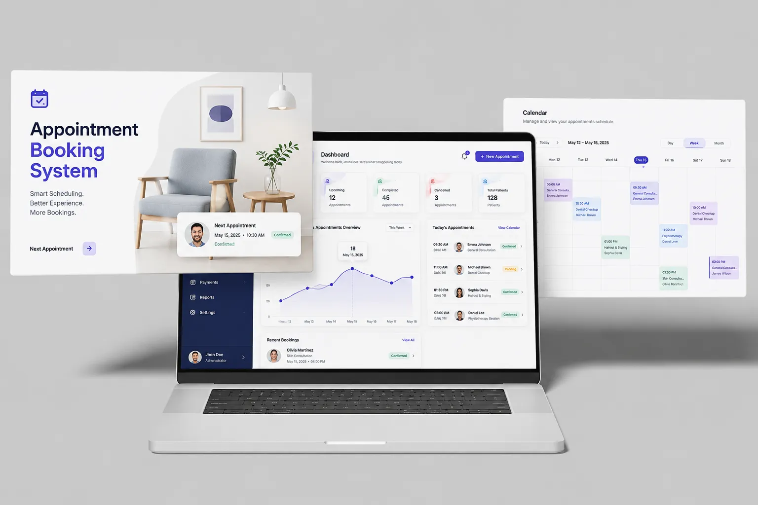 Booking System preview