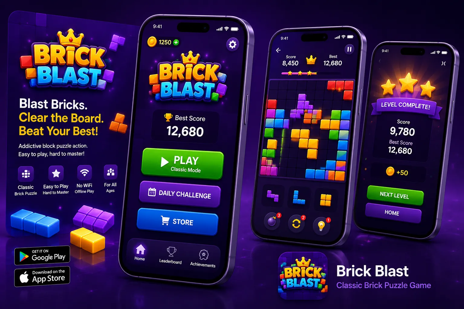 Brick Blast Game preview