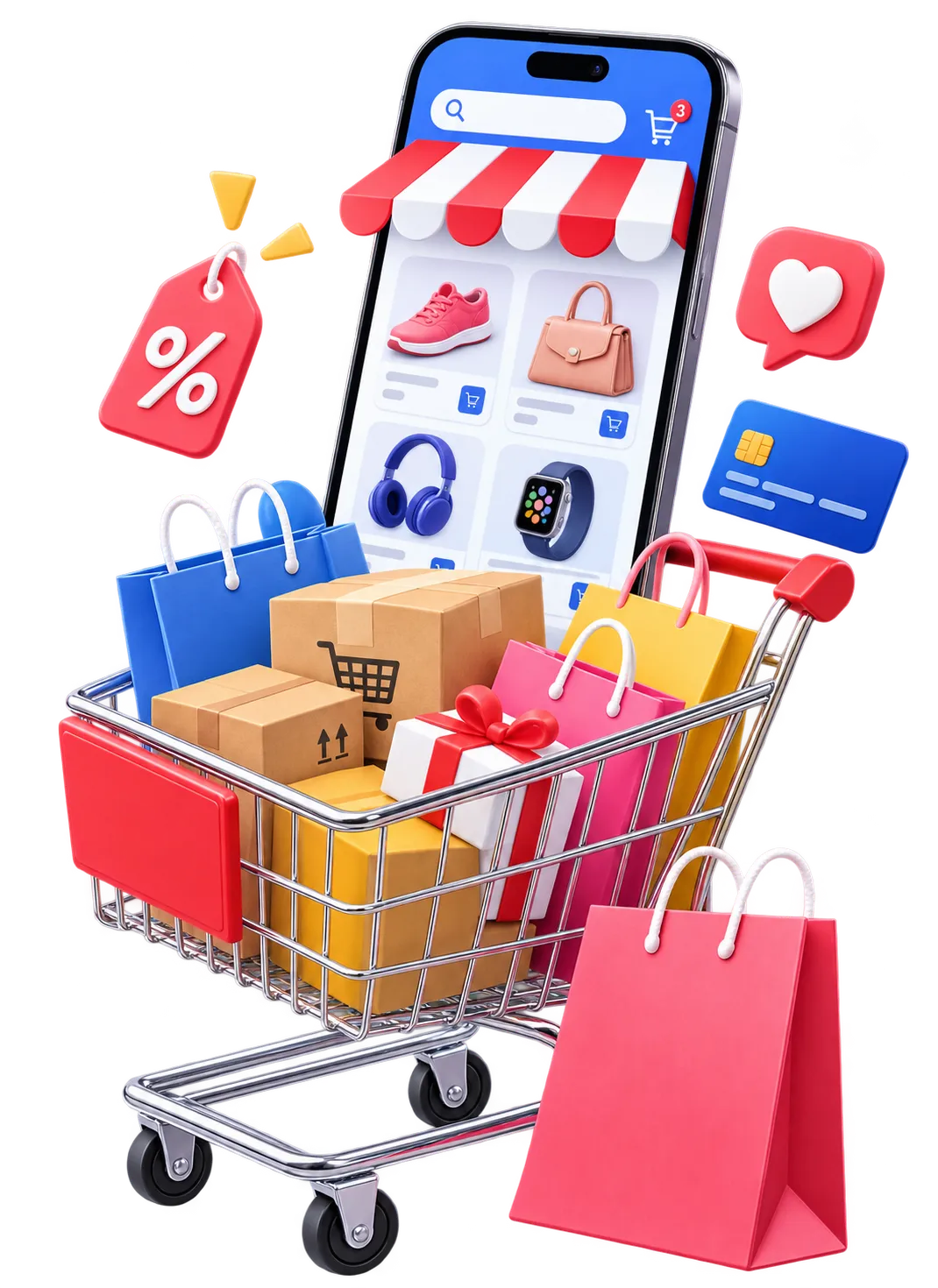 E-commerce industry illustration