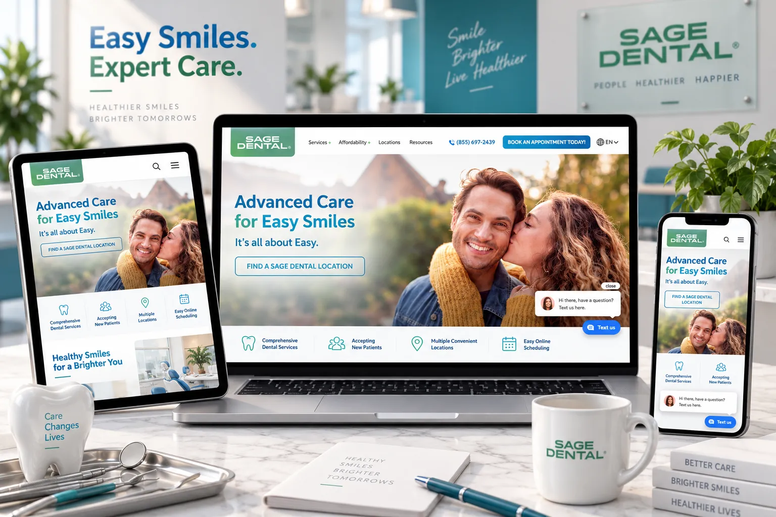 Sage Dental - A multi-location Florida dental practice offering general and specialty care